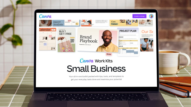 Small Business Work Kits, empower you and your team to get every big and little job done with ease and speed—from planning and brainstorming through to people and project management and more. (Graphic: Business Wire)