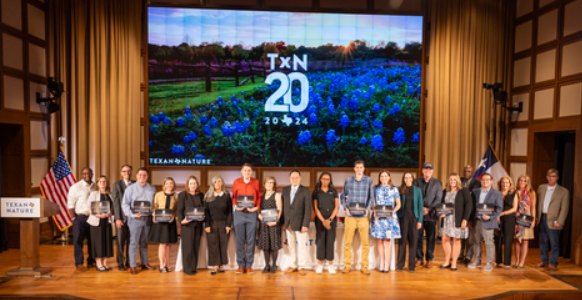 Mary Kay, a global leader in skincare innovation and sustainability, was honored for the second year in a row with a 2024 Texan by Nature 20 (TxN 20) award at the 2024 Texan by Nature Conservation Summit held on October 23 at the George W. Bush Presidential Center in Dallas, Tx. Photo Credit: Grant Miller Photography