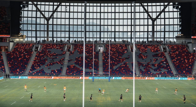 The legendary South Stand is back at Kai Tak Stadium